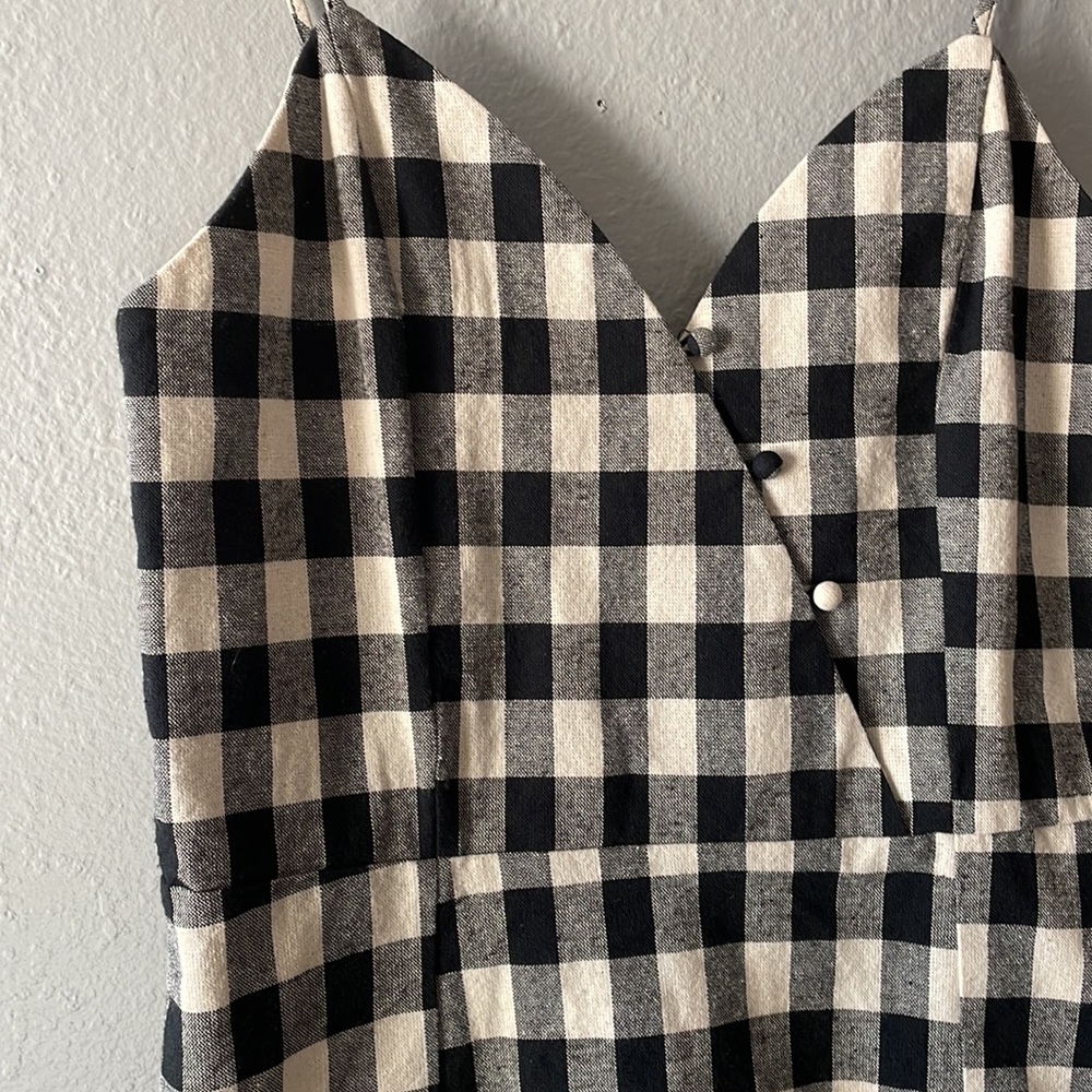 Black & White Gingham Top - Picture 3 of 12